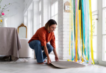 Workspace with Stylish Waterproof Vinyl Flooring in Malaysia