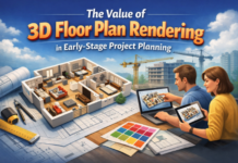 The Value of 3D Floor Plan Rendering in Early-Stage Project Planning